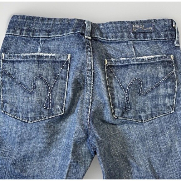 Citizens of Humanity Faye 003 Low Waist Flare Womens 27 Made In USA Boho - Picture 10 of 11